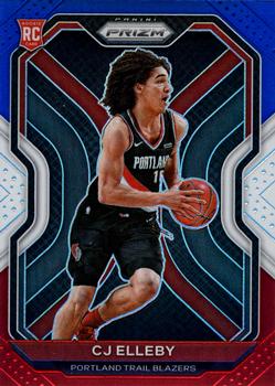 2020-21 Panini Prizm - Red, White and Blue Prizms #283 CJ Elleby Front