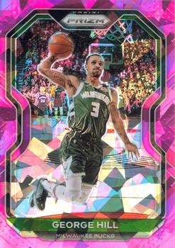 2020-21 Panini Prizm - Pink Ice Prizms #85 George Hill Front