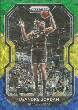 2020-21 Panini Prizm - Choice Blue, Yellow and Green Prizms #130 DeAndre Jordan Front