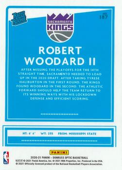 2020-21 Donruss Optic #187 Robert Woodard II Back