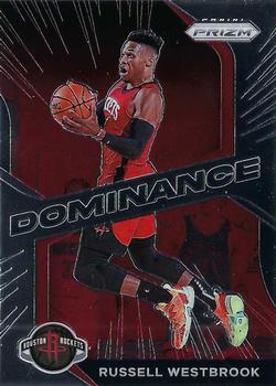 2020-21 Panini Prizm - Dominance #23 Russell Westbrook Front