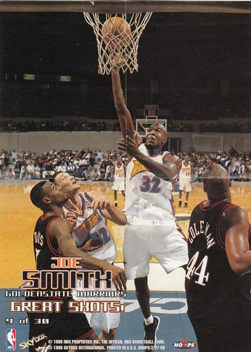 1997-98 Hoops - Great Shots! #9 Joe Smith Front