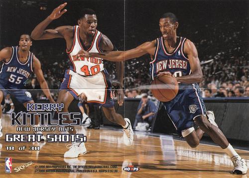 1997-98 Hoops - Great Shots! #18 Kerry Kittles Front