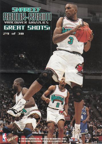 1997-98 Hoops - Great Shots! #29 Shareef Abdur-Rahim Front