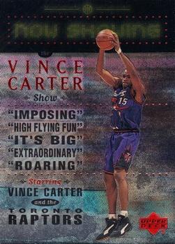 1999-00 Upper Deck - Now Showing #NS26 Vince Carter Front