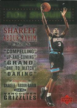 1999-00 Upper Deck - Now Showing #NS28 Shareef Abdur-Rahim Front