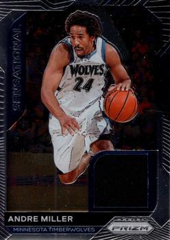 2020-21 Panini Prizm - Sensational Swatches #SSW-AMI Andre Miller Front