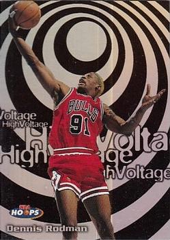 1997-98 Hoops - High Voltage #16HV Dennis Rodman Front
