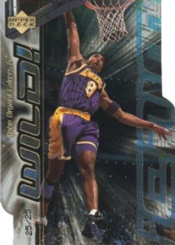 1999-00 Upper Deck - Wild! Level 2 (Quantum Gold) #W1 Kobe Bryant Front