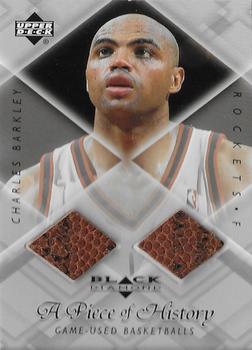 1999-00 Upper Deck Black Diamond - A Piece of History Double #CB Charles Barkley Front