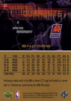 1999-00 Upper Deck Encore - Electric Currents #EC2 Anfernee Hardaway Back