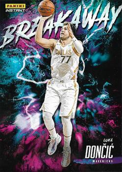 2020-21 Panini Instant NBA Breakaway #B7 Luka Doncic Front
