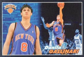 2009-10 Panini NBA Stickers (Argentina) #25 Danilo Gallinari Front