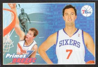 2009-10 Panini NBA Stickers (Argentina) #44 Primoz Brezec Front
