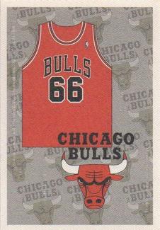 2009-10 Panini NBA Stickers (Argentina) #56 Chicago Bulls Logo Front
