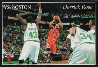 2009-10 Panini NBA Stickers (Argentina) #62 Chicago Bulls Records Front