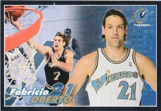 2009-10 Panini NBA Stickers (Argentina) #165 Fabricio Oberto Front