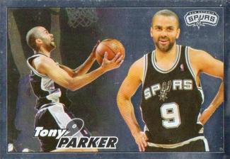 2009-10 Panini NBA Stickers (Argentina) #359 Tony Parker Front
