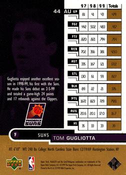 1999-00 Upper Deck HoloGrFX - AuSome #44 AU Tom Gugliotta Back