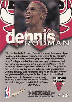 1997-98 Hoops - Talkin' Hoops #4 Dennis Rodman Back