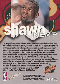 1997-98 Hoops - Talkin' Hoops #24 Shawn Kemp Back