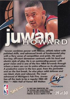 1997-98 Hoops - Talkin' Hoops #29 Juwan Howard Back