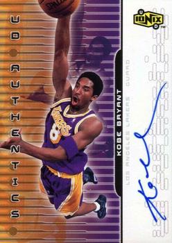 1999-00 Upper Deck Ionix - UD Authentics #KB Kobe Bryant Front