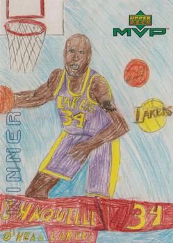 1999-00 Upper Deck MVP - Draw Your Own Trading Card Winner #W14 Shaquille O'Neal Front