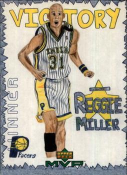 1999-00 Upper Deck MVP - Draw Your Own Trading Card Winner #W23 Reggie Miller Front