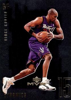 1999-00 Upper Deck MVP - Dynamics #D6 Vince Carter Front