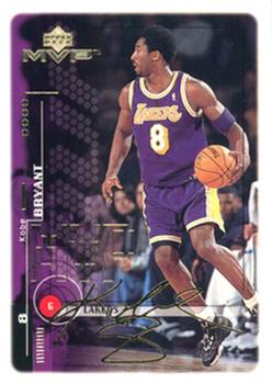 1999-00 Upper Deck MVP - Gold Script #74 Kobe Bryant Front