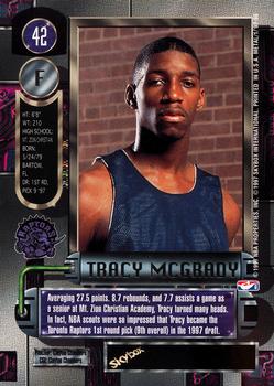 1997-98 Metal Universe #42 Tracy McGrady Back