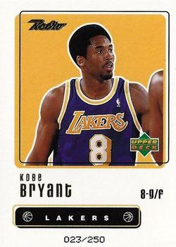 1999-00 Upper Deck Retro - Gold #8 Kobe Bryant Front
