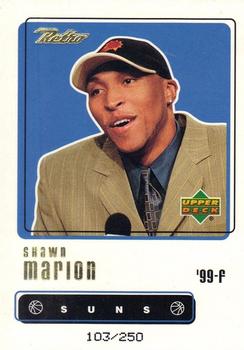 1999-00 Upper Deck Retro - Gold #99 Shawn Marion Front