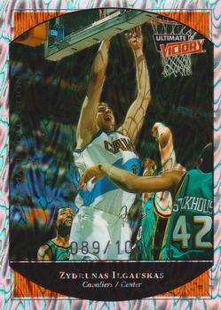 1999-00 Upper Deck Ultimate Victory - Ultimate Collection #15 Zydrunas Ilgauskas Front