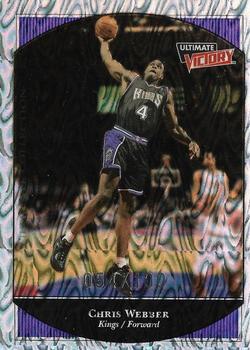 1999-00 Upper Deck Ultimate Victory - Ultimate Collection #71 Chris Webber Front