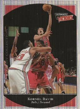 1999-00 Upper Deck Ultimate Victory - Victory Collection #11 Kornel David Front