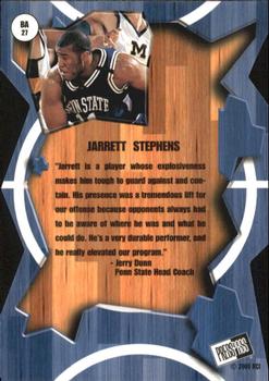 2000 Press Pass - Breakaway #BA27 Jarrett Stephens Back