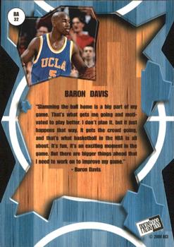 2000 Press Pass - Breakaway #BA32 Baron Davis Back