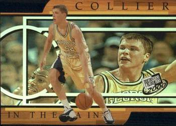 2000 Press Pass - In the Paint Die Cut #IP7 Jason Collier Front