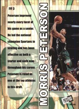 2000 Press Pass - In Your Face #IF3 Morris Peterson Back