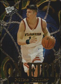 2000 Press Pass - On Fire #OF1 Mike Miller Front