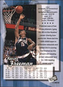 2000 Press Pass - Torquers #30 Kevin Freeman Back