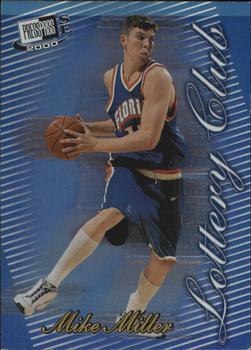 2000 Press Pass SE - Lottery Club #LC 2 Mike Miller Front