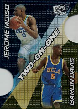2000 Press Pass SE - Two on One #TO 3B Jerome Moiso / Baron Davis Front