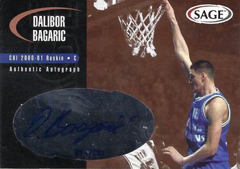 2000 SAGE - Autographs Bronze #A1 Dalibor Bagaric Front