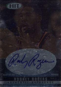 2000 SAGE HIT - Autographs Diamond #A45 Rodney Rogers Front