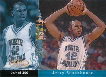 2000 SAGE HIT - Draft Flashbacks Diamond #D8 Jerry Stackhouse Front