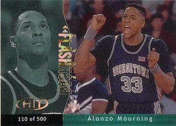2000 SAGE HIT - Draft Flashbacks Emerald #D4 Alonzo Mourning Front