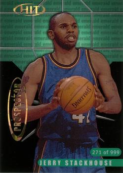 2000 SAGE HIT - Prospector Emerald #P20 Jerry Stackhouse Front